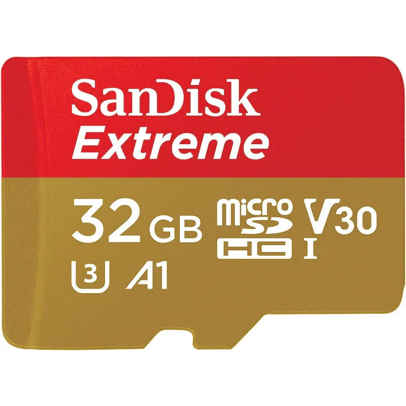 SanDisk 32GB Extreme microSD UHS-I U3 A2 100MB/s- SDSQXAF-032G-GN6MN - eBuy UAE
